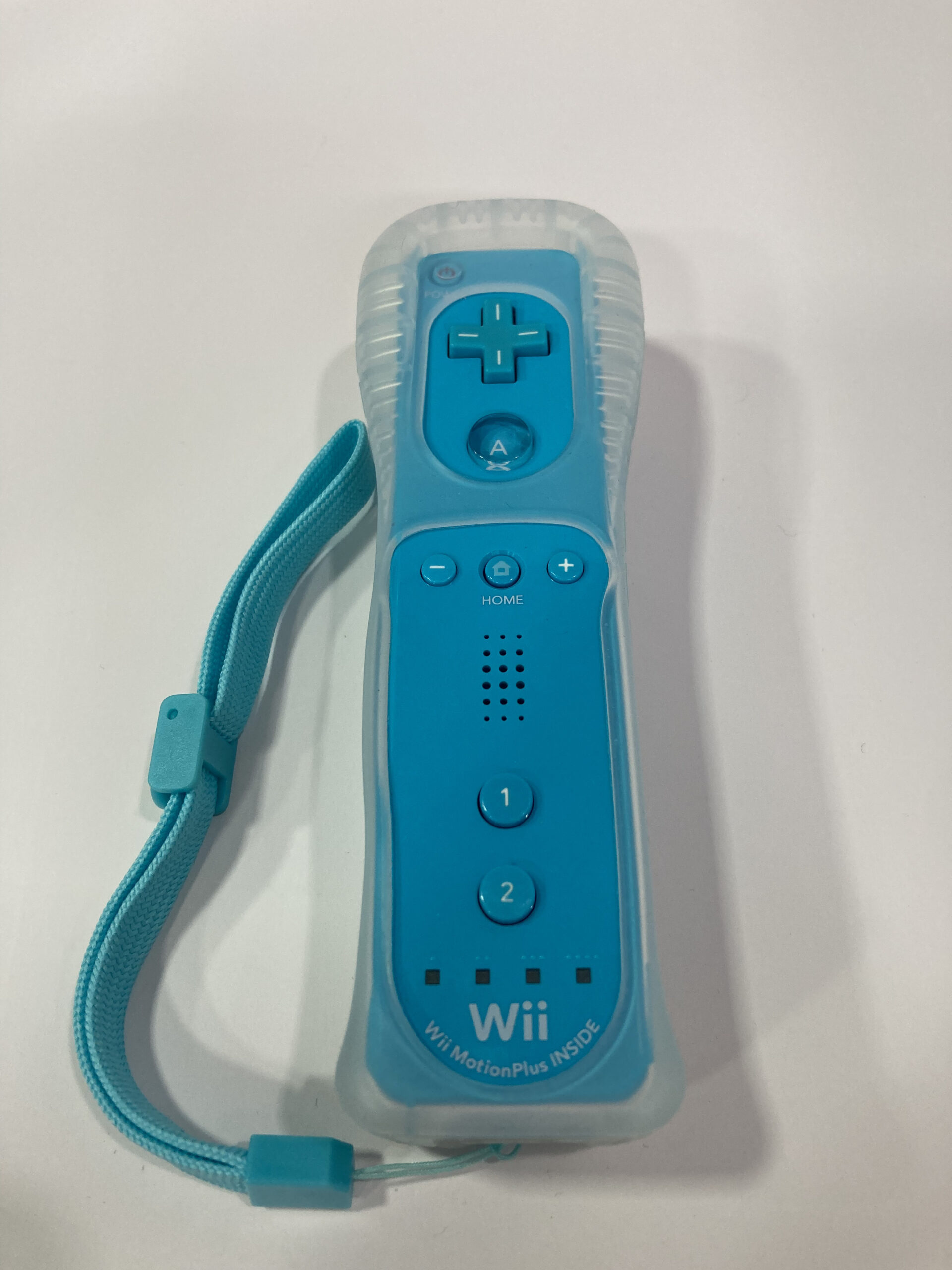 Mando WiiMote con MotionPlus Original AZUL CLARO > Nintendo > Wii U > Mandos  y Accesorios > Mandos