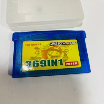 CARTUCHO DE JUEGOS GAMEBOY ADVANCE 369 en 1